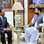 National Coordinator, NACTA, Muhammad Tahir Rai called on Caretaker Federal Minister for Interior Sarfraz Ahmed Bugti