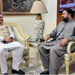Director General, FIA Mohsin Hassan Butt called on Caretaker Federal Minister for Interior Sarfraz Ahmed Bugti