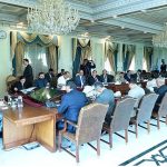 Caretaker Prime Minister Anwaar-ul-Haq Kakar chairs a meeting on Pakistan's Economy.