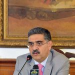 Caretaker Prime Minister Anwaar-ul-Haq Kakar interacted with business community