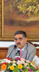 Caretaker Prime Minister Anwaar-ul-Haq Kakar interacted with business community