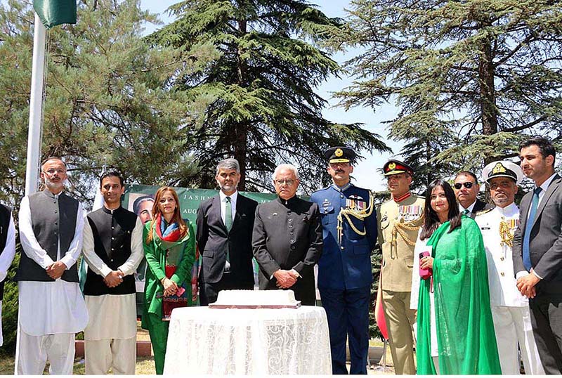 The 76th Independence Day anniversary of Pakistan was celebrated with traditional zeal and enthusiasm, bringing together the vibrant diaspora at Pakistan Embassy Residence
