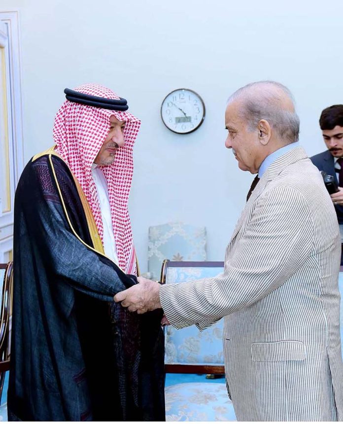 Vice Foreign Minister of the Kingdom of Saudi Arabia Eng. Waleed Abdulkarim Al-Khereiji called on Prime Minister Muhammad Shehbaz Sharif