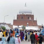 A large number of devotees coming to participate 784th Urs celebrations of Bahauddin Zakariya
