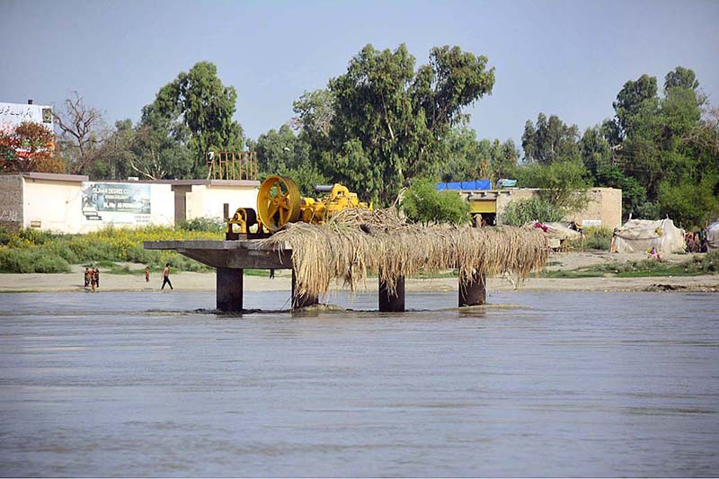 Level of water increases in River Kabul