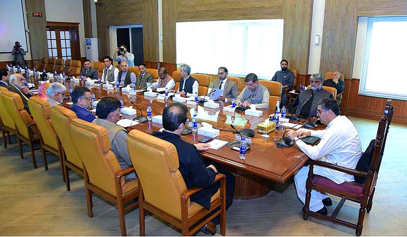 A delegation of Vice Chancellors of Public Sector Universities of Balochistan called on Caretaker Prime Minister Anwaar-ul-Haq Kakar