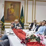 Coordinator to Prime Minister Khawaja Ahmad Hassan chaired a meeting regarding ongoing cleanup operation in the provincial capital