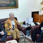 Dr. Riina Kionka, Ambassador of European Union to Pakistan calls on Dr. Gohar Ejaz, Caretaker Federal Minister for Commerce & Industries in Ministry of Commerce and congratulates him for assuming portfolio