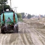 Extension work of head Muhammad Wala Road is in process