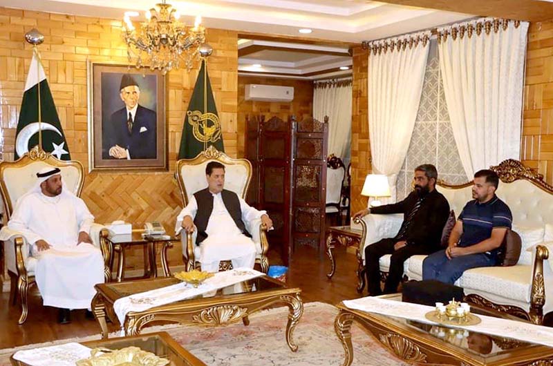 A delegation Fujairah Environmental Authority, Ministry of Environment United Arab Emirates called on Governor Gilgit-Baltistan Syed Mehdi Shah. The delegation was headed by Deputy Director General of Fujairah Environmental Authority United Arab Emirates at Governor Secretariat