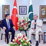 Vice President of Türkiye, Cevdet Yilmaz meets with Prime Minister Muhammad Shehbaz Sharif