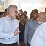 Justice of the Supreme Court of Pakistan, Justice Qazi Faez Isa is visiting Christian Colony Jaranwala