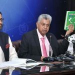 Information Minister Murtaza Solangi and Federal Law Minister Ahmed Irfan Aslam addressing an important press conference at PID Media Center
