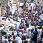 Chairman Pakistan Ulema Council & President International Faith Harmony Council Hafiz Tahir Mehmood Ashrafi is visiting to Christian Colony Jaranwala