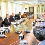 Federal Minister for Finance and Revenue Senator Muhammad Ishaq Dar chaired the meeting of Steering Committee to oversee and guide the progress of work related to outsourcing of airports operations at Finance Division
