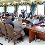 Prime Minister Muhammad Shehbaz Sharif chairs a meeting of the Federal Cabinet