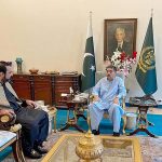 Senator Arbab Umar Kasi calls on Caretaker Prime Minister Anwaar-ul-Haq Kakar