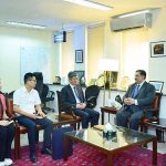 Federal Minister for Energy Engr. Khurram Dastgir Khan holding an important meeting with China Energy International Group Ltd