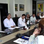 Caretaker Federal Minister for Energy Muhammad Ali held a meeting with Prime Minister Azad Jammu and Kashmir Anwaar ul Haq. Secretary Power Division and Chief Secretary Azad Jammu and Kashmir were also present in the meeting