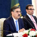 Caretaker Prime Minister Anwaar-ul-Haq Kakar