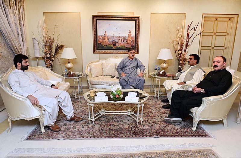 Former Provincial Minister Balochistan, Haji Muhammad Khan called on Caretaker Prime Minister Anwaar-ul-Haq Kakar