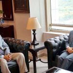 Ambassador of Iraq to Pakistan H.E. Hamid Abbas Lafta called on Adviser to Prime Minister on Aviation Farhat Hussain Khan at Ministry of Aviation