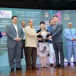 Prime Minister Muhammad Shehbaz Sharif presenting awards to heads/representatives of Chinese companies operating in Pakistan under the CPEC