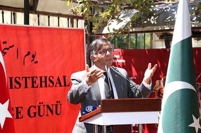 Turkey Kashmir Exploitation Day being observed in the Embassy of Pakistan