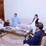 Former Speaker Balochistan Assembly, Jan Muhammad Jamali calls on Caretaker Prime Minister Anwaar-ul-Haq Kakar