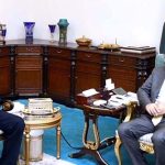 Senator Saleem Mandviwala called on Caretaker Prime Minister Anwaar-ul-Haq Kakar