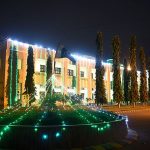 Sindh Assembly buildingis beautifully illuminated with lights on the occasion of Independence Day of Pakistan