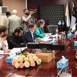 Senator Hidayat Ullah, Chairman Senate Standing Committee on Aviation presiding over a meeting of the committee at Ministry Of Aviation