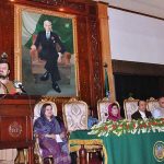 Governor Khyber Pakhtunkhwa Haji Ghulam Ali addressing during Women Excellence Award 2023 ceremony at Governor House