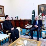 Chairman Pakistan People's Party and Foreign Minister of Pakistan Bilawal Bhutto Zardari called on Prime Minister Muhammad Shehbaz Sharif.