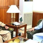 Parliamentarians Leader of Baluchistan Awami Party Mr. Khalid Hussain Magsi called on Speaker National Assembly Raja Pervez Ashraf at Parliament House