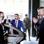 Federal Minister for Interior Rana Sana Ullah Khan with Interior Minister of Iraq Abdul Amir Al Shammari.