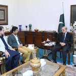 Former members of National Assembly Rana Iradat and Ahmad Raza Manika called on Prime Minister Muhammad Shehbaz Sharif