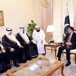 A delegation led by Saudi Minister for Hajj and Umrah H.E. Dr. Tawfiq Bin Fawzan Al-Rabiah called on Caretaker Prime Minister Anwaar-ul-Haq Kakar