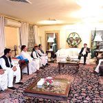 People hailing from various parts of Balochistan called on the caretaker Prime Minister Anwaar-ul-Haq Kakar