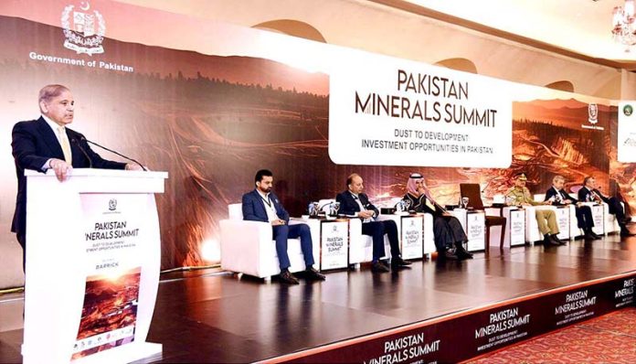Prime Minister Muhammad Shehbaz Sharif addresses Pakistan Mineral Summit Prime Minister Muhammad Shehbaz Sharif addresses Pakistan Mineral Summit