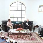 Representative Of Unhcr In Pakistan Ms. Noriko Yoshida and her team calls on the Special Assistant To The Prime Minister on Accountability, Mr. Irfan Qadir at his office