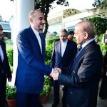 Foreign Minister of Iran, Mr. Hossein Amir Abdollahian, calls on Prime Minister Muhammad Shehbaz Sharif