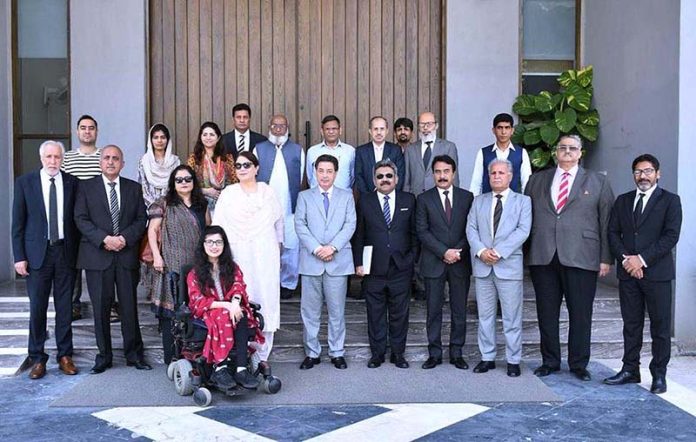 A delegation of National Commission on the Status of Women, headed by Chairperson Nilofar Bakhtiar met with the Chief Election Commissioner Mr. Sikandar Sultan Raja, and other members in the secretariat of ECP to present recommendations for more women participation in Electoral Process