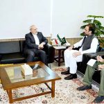 Ambassador of Iran to Pakistan, Dr. Reza Moghaddam calls on Federal Minister for Board of Investment, Chaudhry Salik Hussain