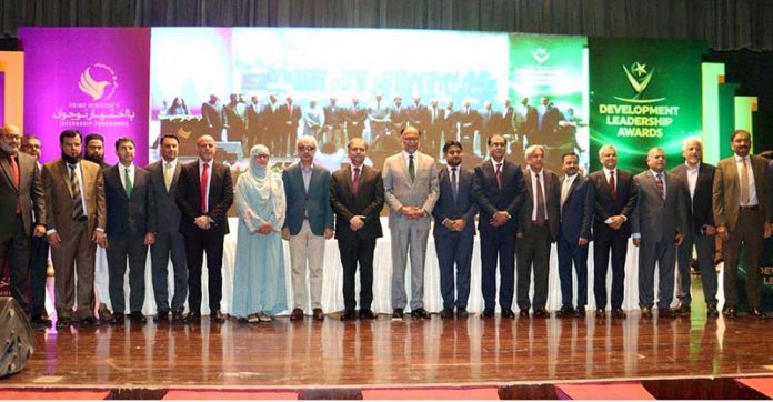 Recognizing the contribution of unsung heroes in the development of Pakistan, the Ministry of Planning Development & Special Initiatives awarded Development Leadership Award to the 75 people and 60,000 internships to young graduates through the Prime Minister's Ba-Ikhtiyar Naujawan Internship Program (BNIP) during ceremony at Pakistan -China Centre