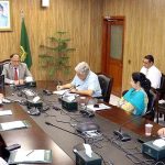 Federal Minister for Planning Development & Special Initiatives, Prof. Ahsan Iqbal chairs a meeting of Education Research Commission