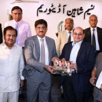 Sindh Chief Minister Syed Murad Ali Shah launches Book `Syed Abdullah Shah - Personality and his Role' organized by Dr. Jameel Jalbi Research Library at Naseem Shaheen Auditorium of Karachi University