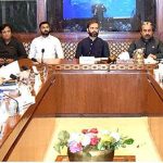 Senator Afnan Ullah Khan, Chairman Senate Standing Committee On National Heritage & Culture presiding over a meeting of the committee at Parliament House