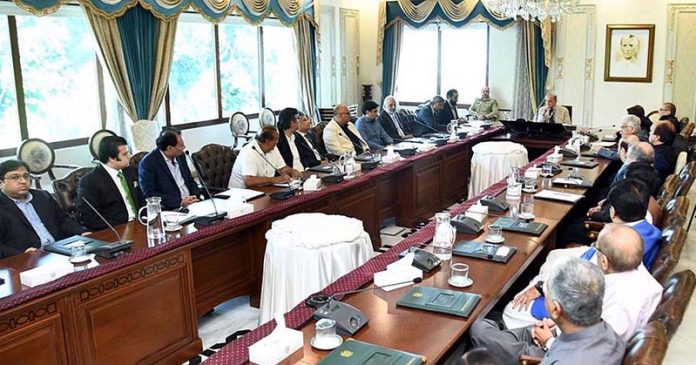 A delegation of Pakistan Broadcasters' Association, All Pakistan Newspapers Society, Council of Pakistan Newspaper Editors calls on Prime Minister Muhammad Shehbaz Sharif