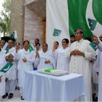 Cristian Community Flag Hoisting